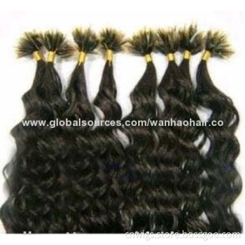 Italian Keratin Prebonded Remy/U-tip Human Hair Extension, Various Colors, 12-32 inchesNew